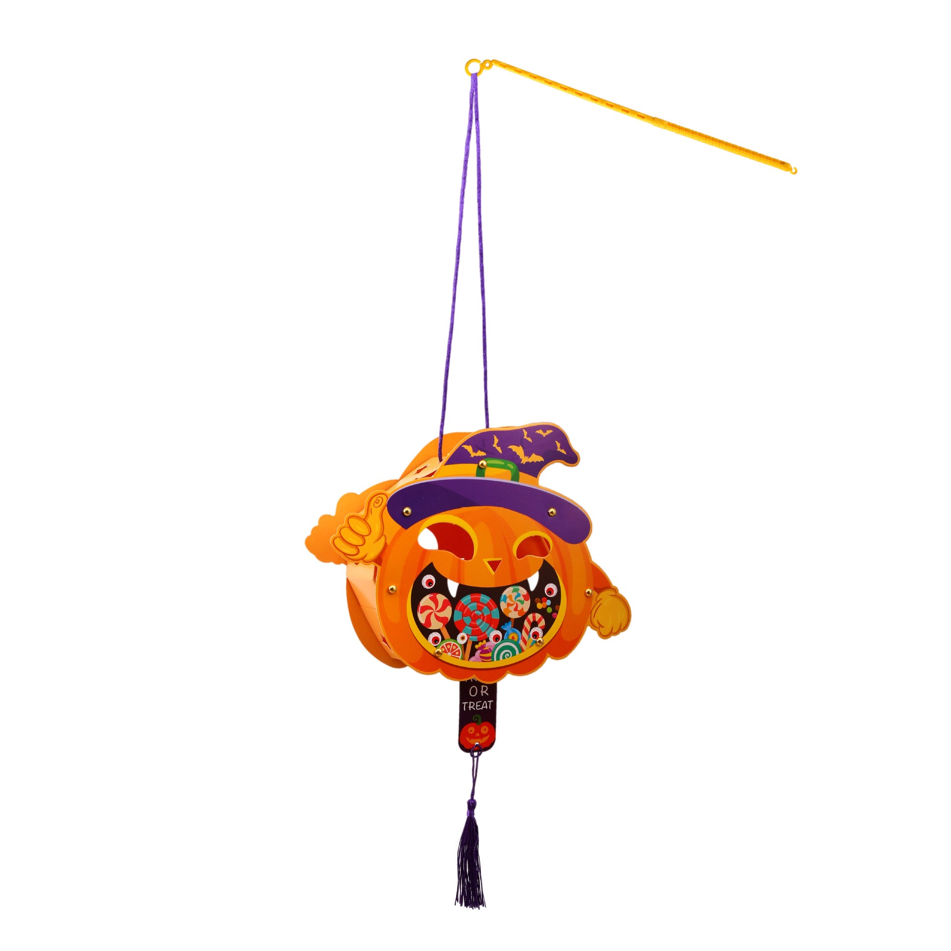Wholesale New Halloween DIY Hand Lantern for Kids